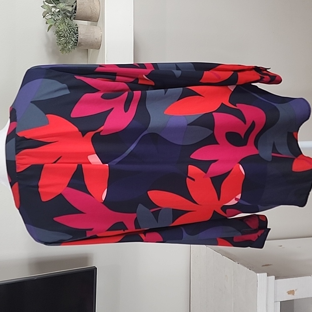 Ann Taylor Loft Long Sleeve Floral Blouse - Picture 5 of 8